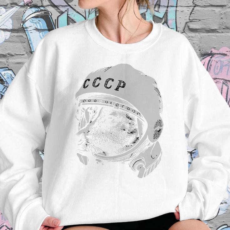 Cccp Laika Sweatshirt Gifts for Her