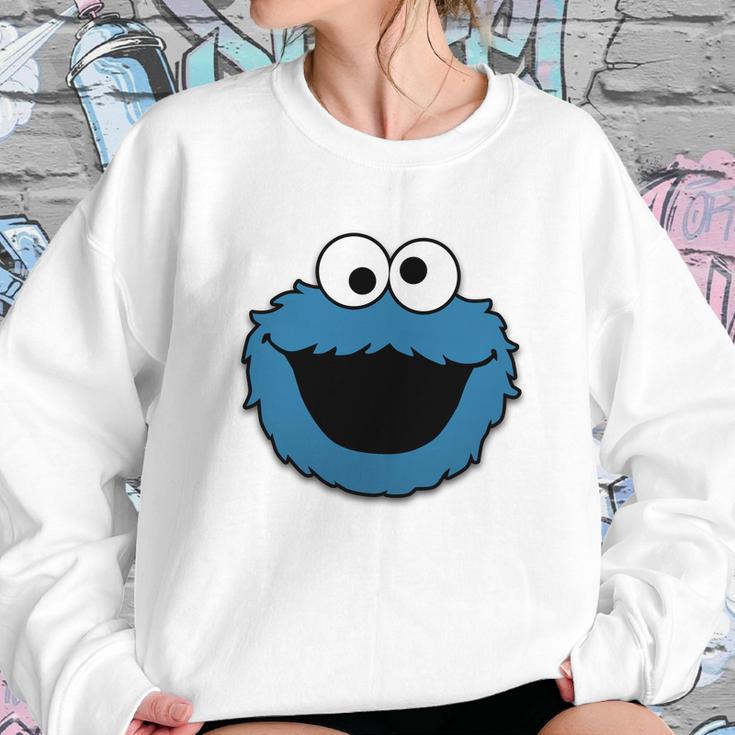 Cookie Monster Cartoon Sweatshirt Gifts for Her