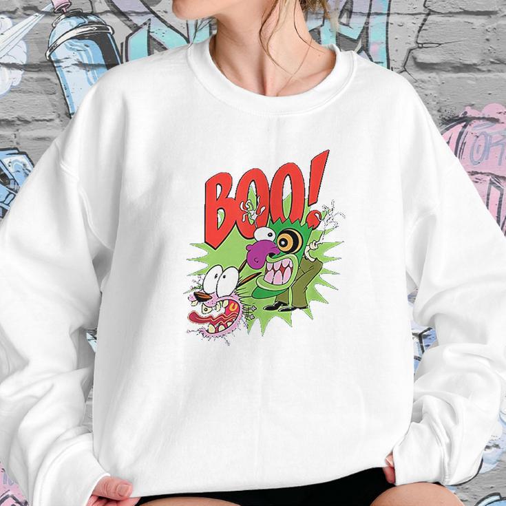 Courage The Cowardly Dog Stupid Dog Sweatshirt Gifts for Her