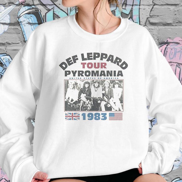 Def Leppard Pyromania Tour Sweatshirt Gifts for Her