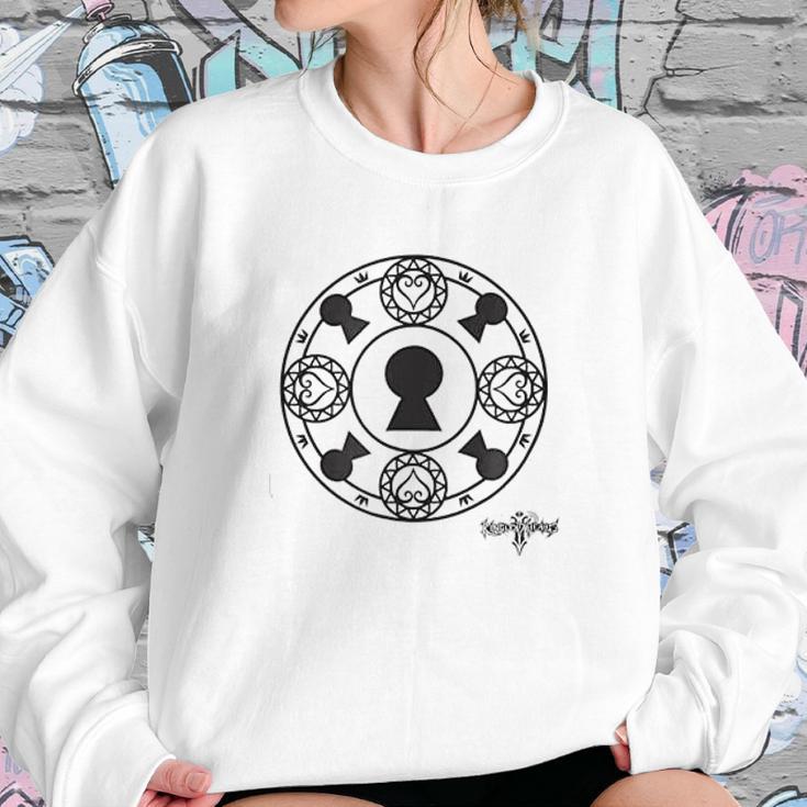 Disney Kingdom Hearts Key Emblem Sweatshirt Gifts for Her