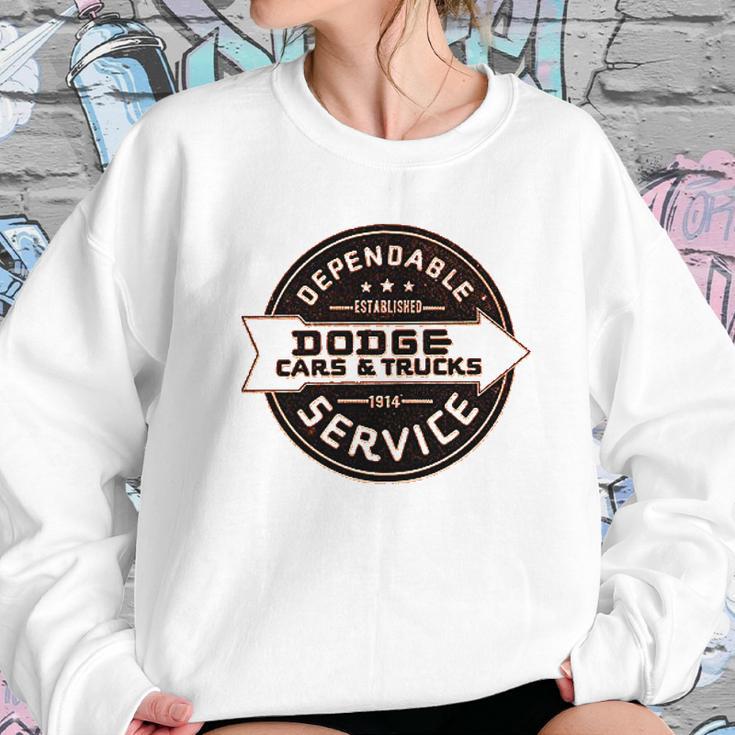 Dodge Cars Trucks Dependable Service Sweatshirt Gifts for Her