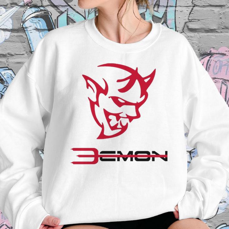 Dodge Demon Graphic Design Printed Casual Daily Basic Sweatshirt Gifts for Her