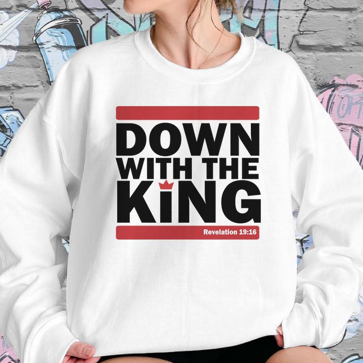 Down With The King Sweatshirt Gifts for Her