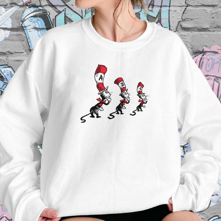 Dr Seuss Little Cats Abc Sweatshirt Gifts for Her