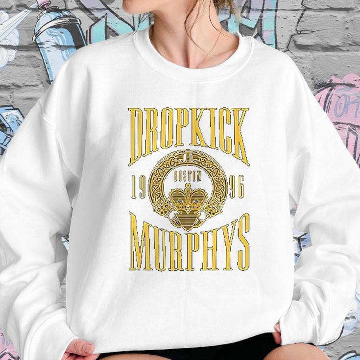 Dropkick Murphys Claddagh Boston 1996 Band Logo Sweatshirt Gifts for Her