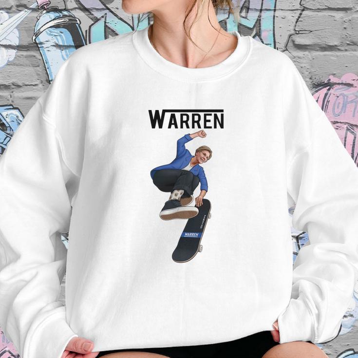 Elizabeth 2020 Warren Vans Logo Parody Sweatshirt Gifts for Her