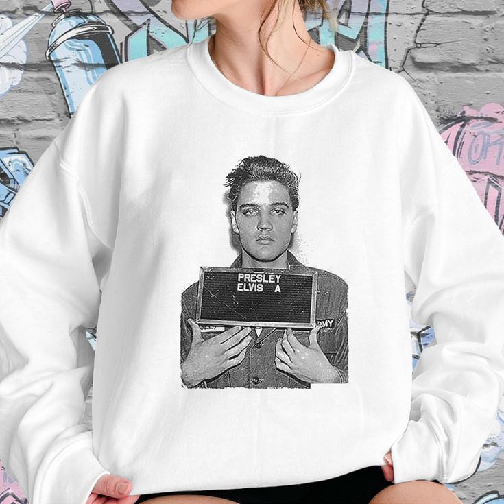 Elvis Presley Army Shot Rock N Roll Sweatshirt Gifts for Her