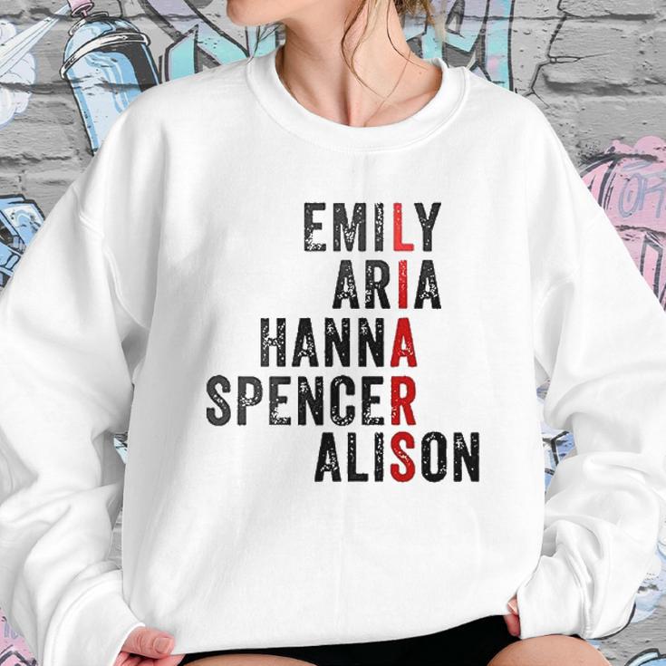 Emily Aris Hanna Spencer Alison Liars Sweatshirt Gifts for Her