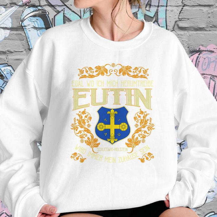 Eutin Egal Wo Ich Mich Herumtreibe Sweatshirt Gifts for Her