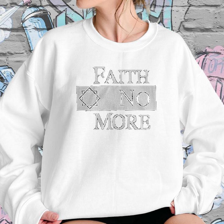 Faith No More Classic Logo Black Slim Fit Sweatshirt Gifts for Her