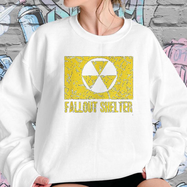 Fallout Shelter Nuclear Radioactive Sweatshirt Gifts for Her