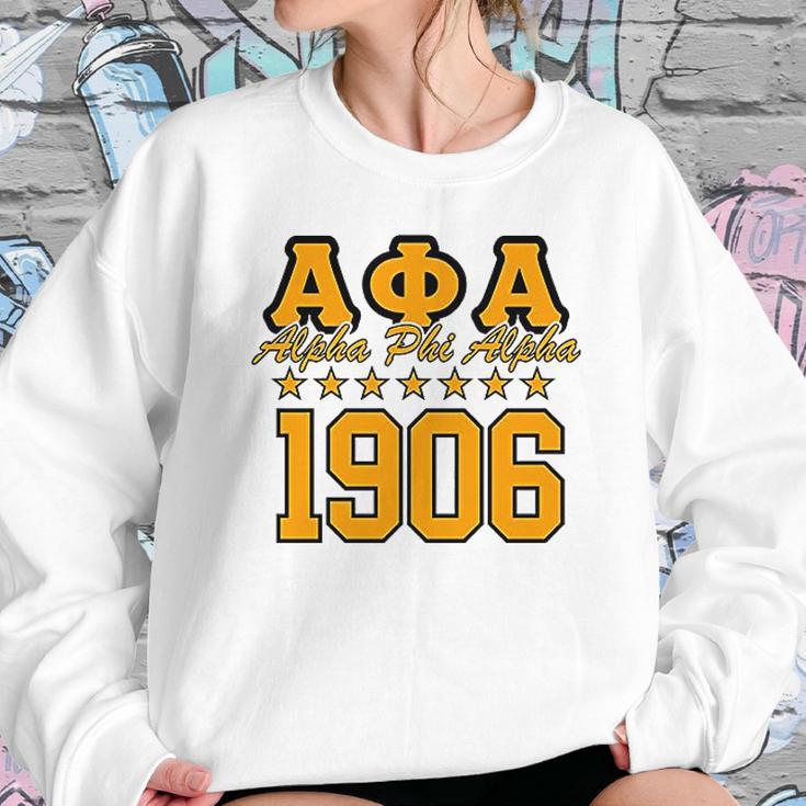 Fashion Greek Alpha Phi Alpha 7 Stars 1906 Ringer Sweatshirt Gifts for Her