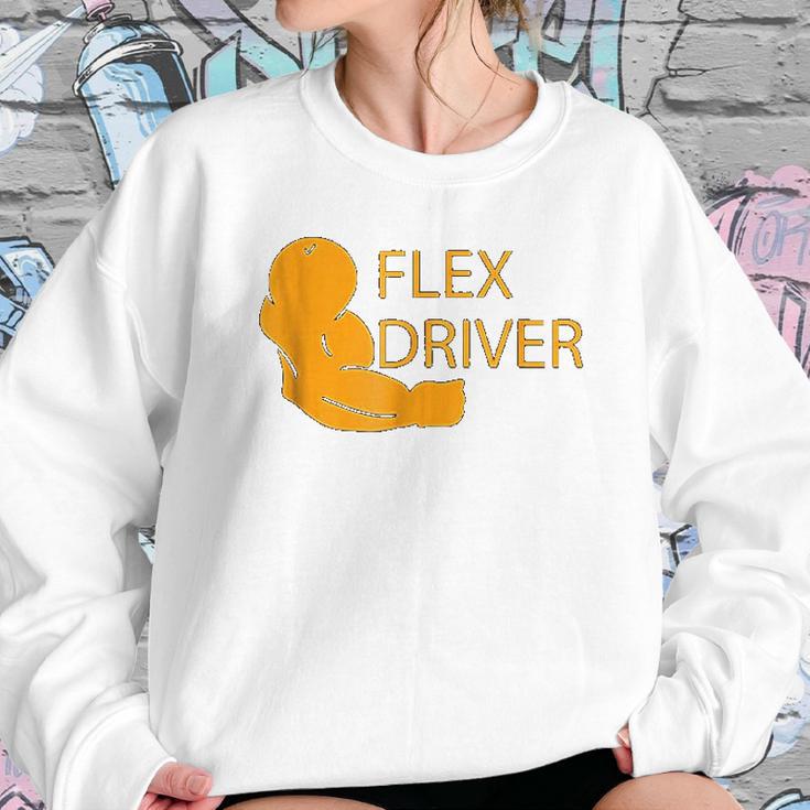 Flex Driver For Delivery Drivers Sweatshirt Gifts for Her