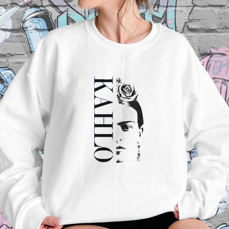 Frida Kahlo Split Portrait Sweatshirt Gifts for Her