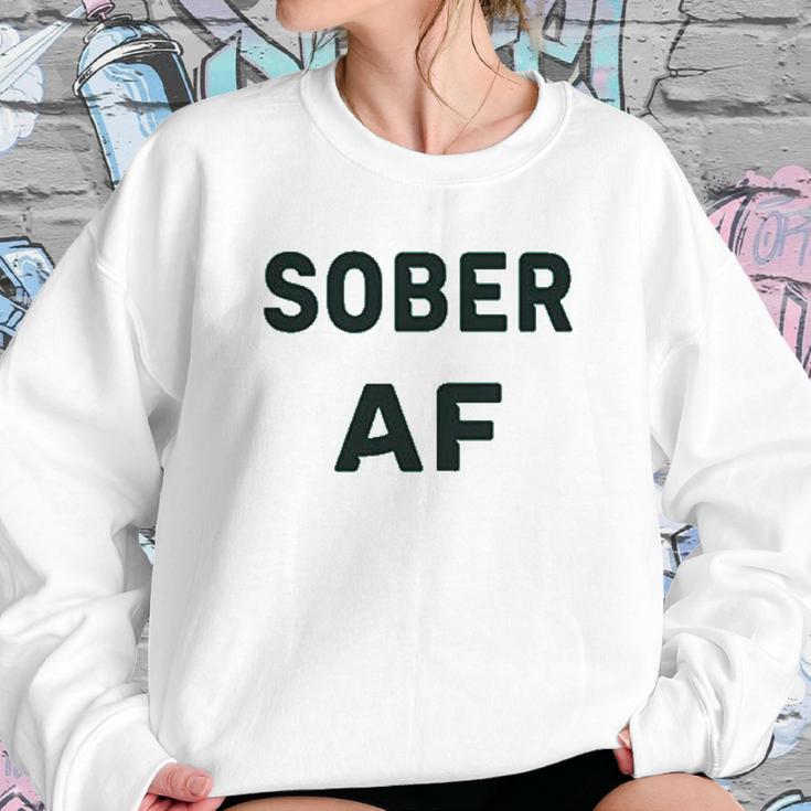 Funny Soft Sober Af Sweatshirt Gifts for Her