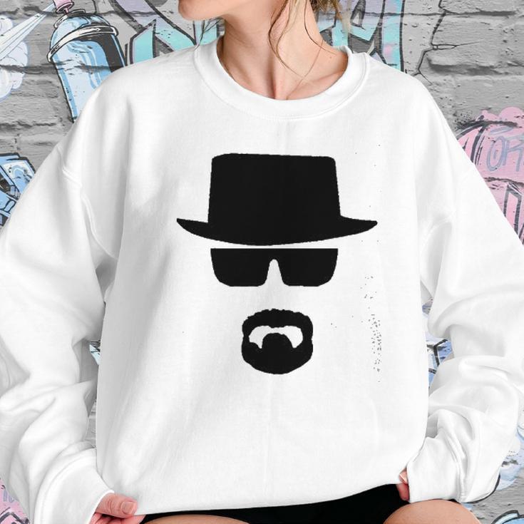 Gildan Heisenberg W White Face Sweatshirt Gifts for Her