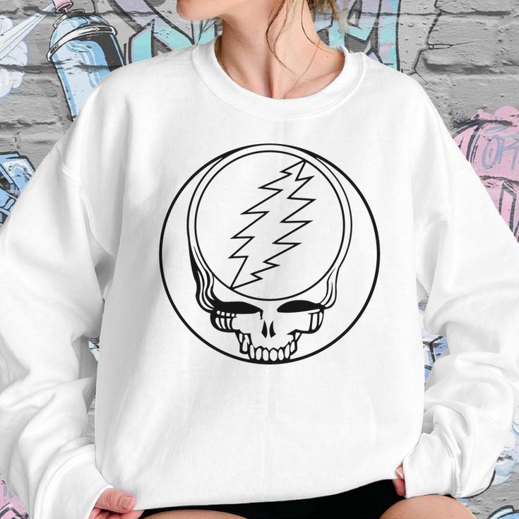 Grateful Dead Retro Line Art Sweatshirt Gifts for Her