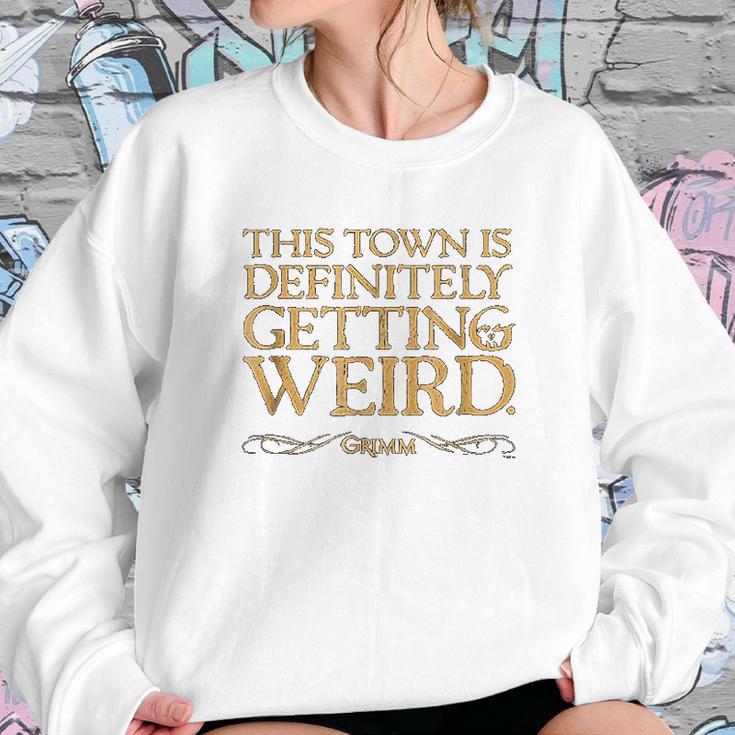 Grimm This Town Is Getting Weird Comfortable Sweatshirt Gifts for Her