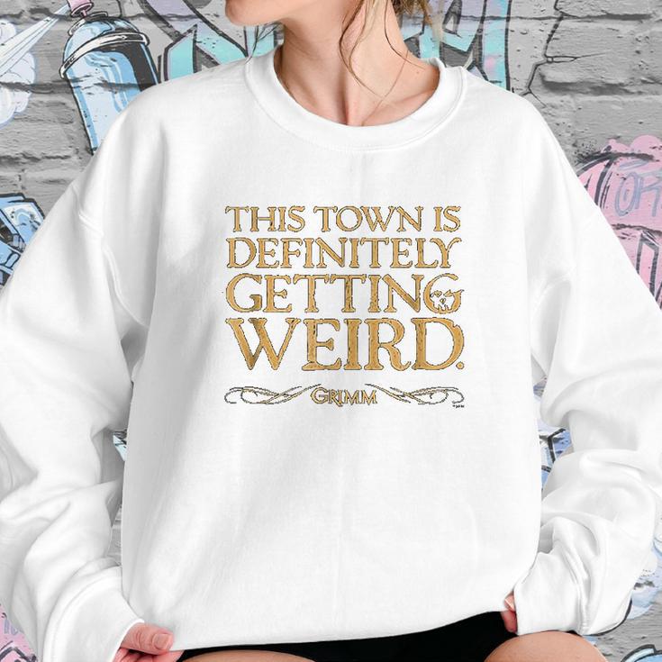 Grimm This Town Is Getting Weird Comfortable Sweatshirt Gifts for Her