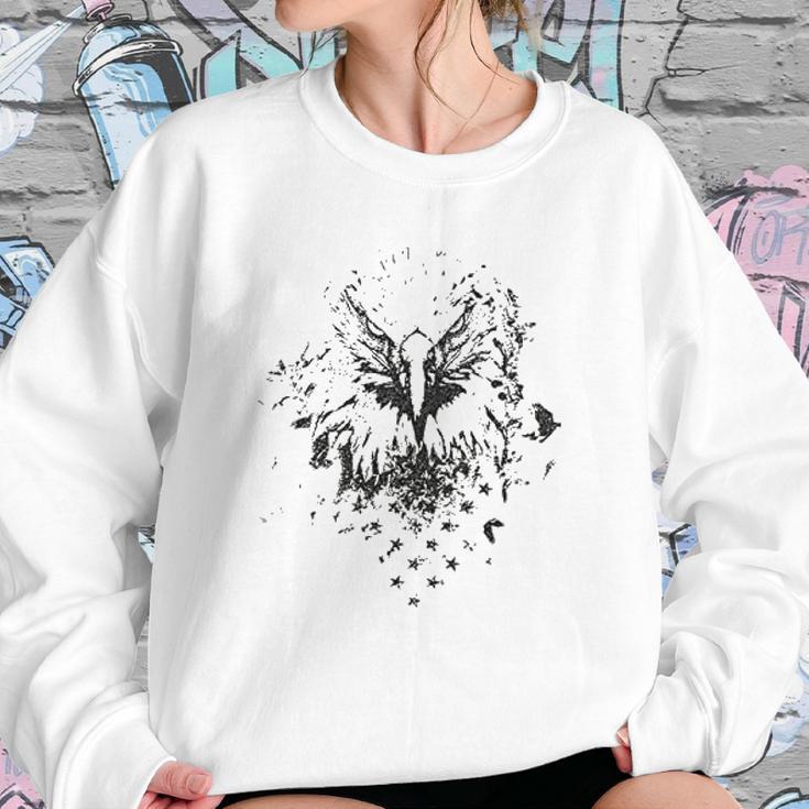 Grunt Style Black Eagle Sweatshirt Gifts for Her