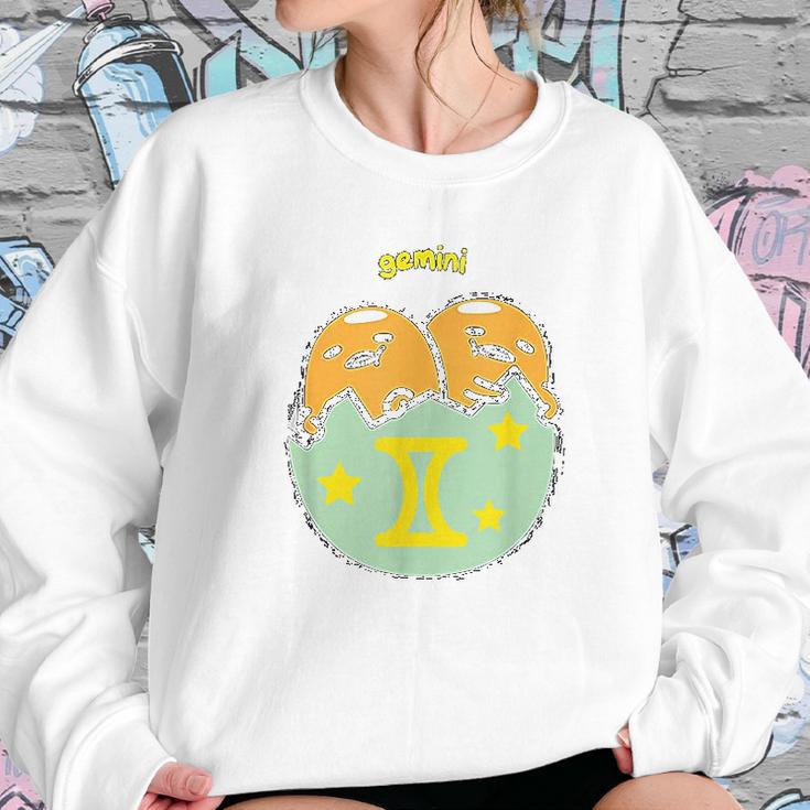 Gudetama Zodiac Gemini Sweatshirt Gifts for Her