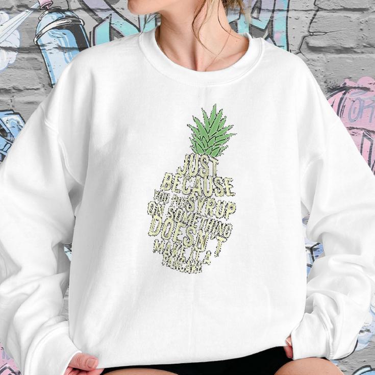 Gus And Spencer Funny Pineapple Psych Sweatshirt Gifts for Her