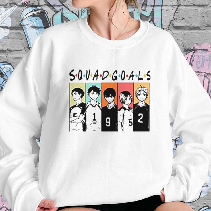 Haikyuu Squad Goals Gift Sweatshirt Gifts for Her