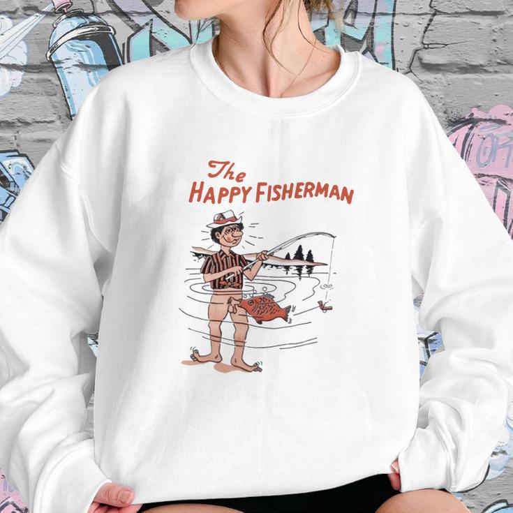 The Happy Fisherman Sweatshirt Gifts for Her