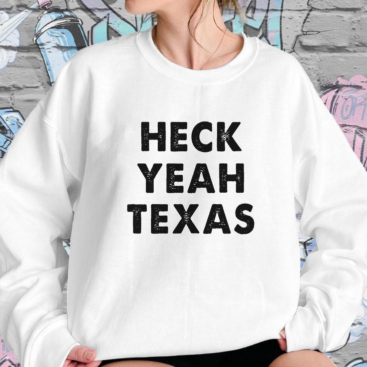 Heck Yeah Texas Sweatshirt Gifts for Her