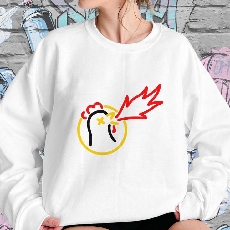 Hot Ones Basic Line Art Sweatshirt Gifts for Her