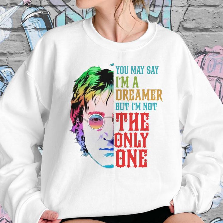 John Lennon Dreamer Sweatshirt Gifts for Her