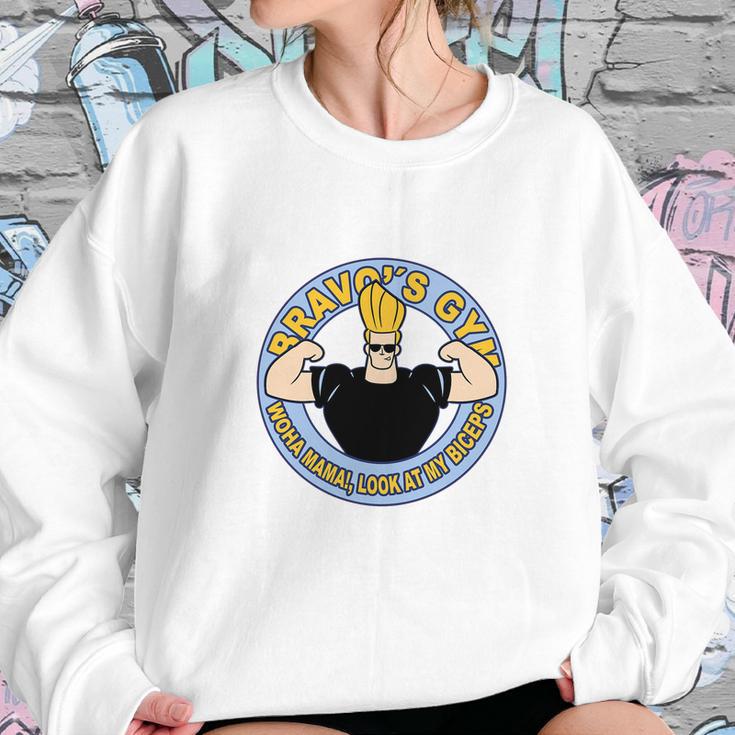 Johnny Bravo - Johnnys Gym Sweatshirt Gifts for Her