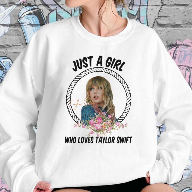 Just A Girl Who Loves Taylor Swift Sweatshirt Gifts for Her