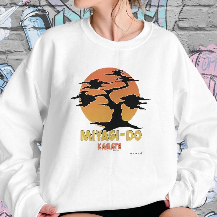 Karate Kid Miyagi Do Banzai Tree Sunset Sweatshirt Gifts for Her