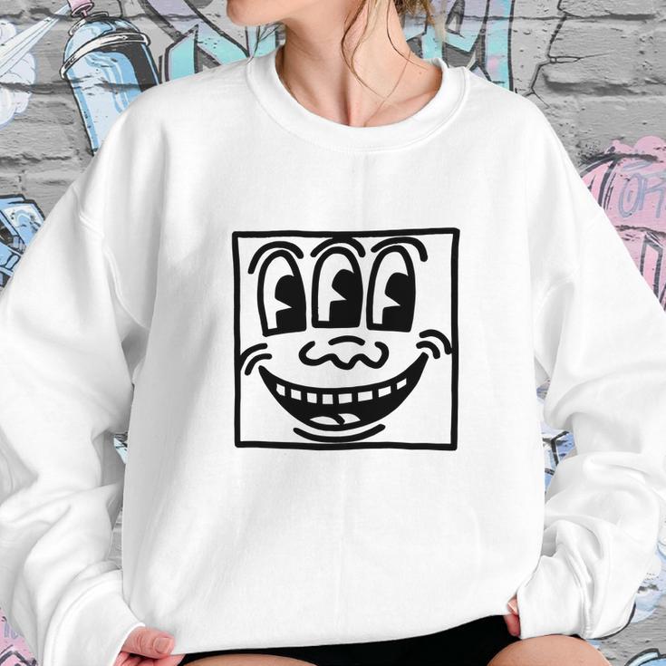 Keith Haring Funny Face Sweatshirt Gifts for Her