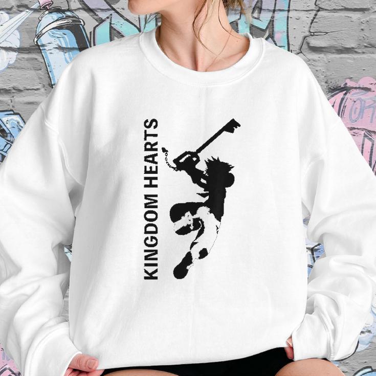 Kingdom Hearts Iii Sora Keyblade Silhouette Sweatshirt Gifts for Her