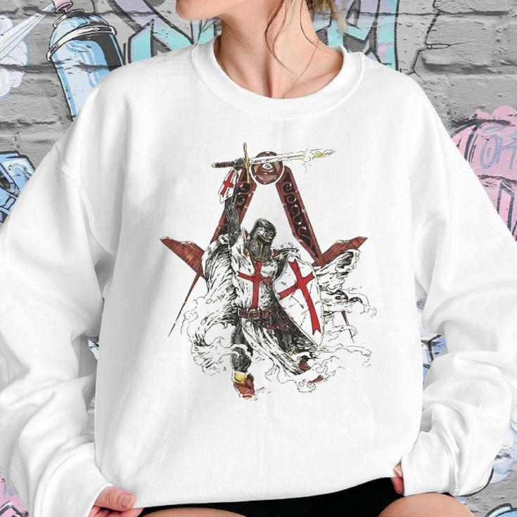 Knights Templar And Freemason Sweatshirt Gifts for Her