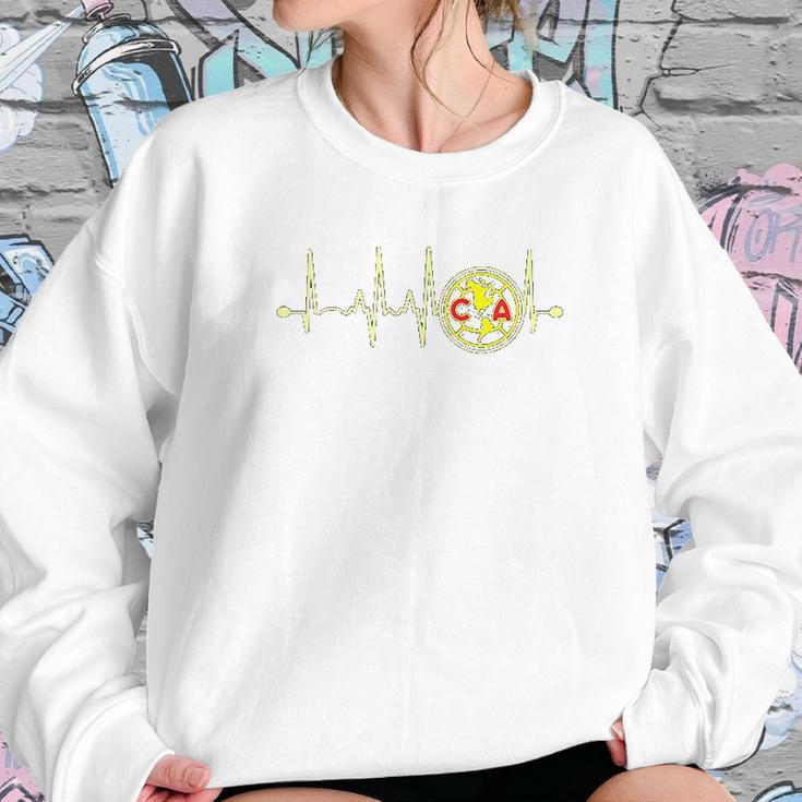 Latido Aguilas Del America Orgullo Mexicano Sweatshirt Gifts for Her