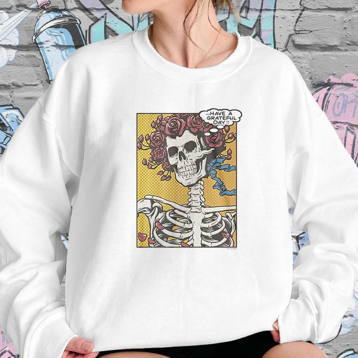 Liquid Blue Dead Pop Art Bertha Have A Grateful Ss Sweatshirt Gifts for Her