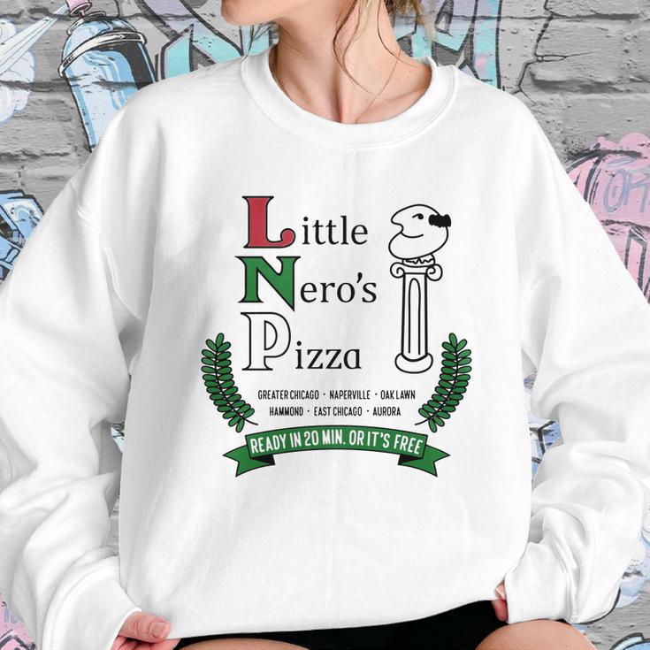 Little Neros Pizza White Tee T-Shirt Sweatshirt Gifts for Her