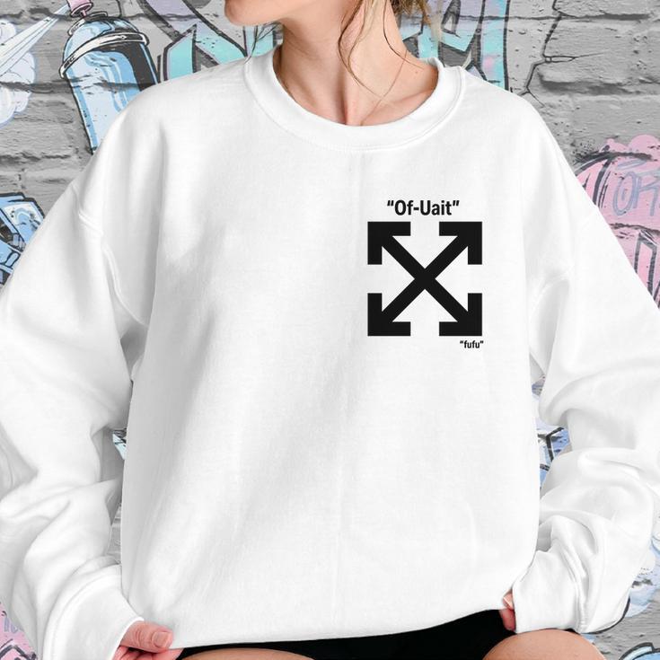 Logo Brand Off White Sweatshirt Gifts for Her