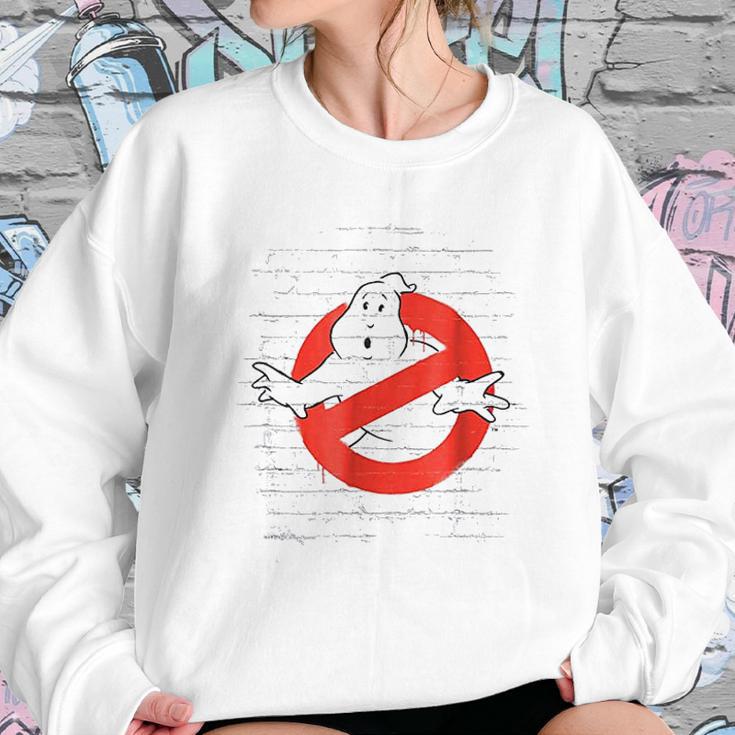 Logo Stencil On Brick Sweatshirt Gifts for Her