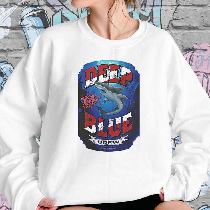 Lost Reef Deep Blue Brew Sweatshirt Gifts for Her