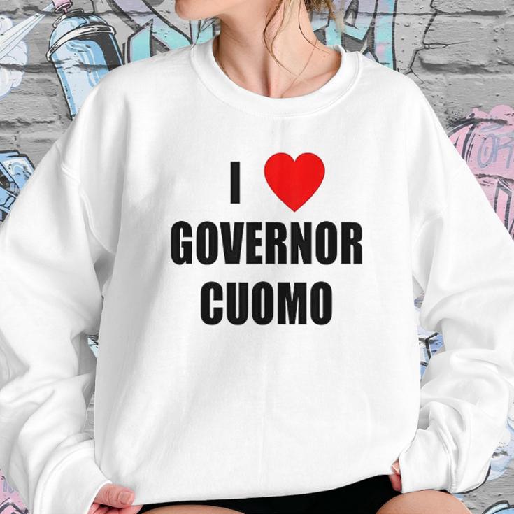 I Love Governor Cuomo Andrew Cuomo Sweatshirt Gifts for Her