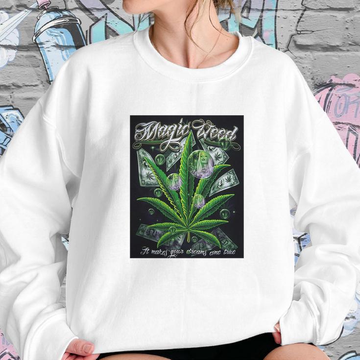 Magic Weed Sweatshirt Gifts for Her