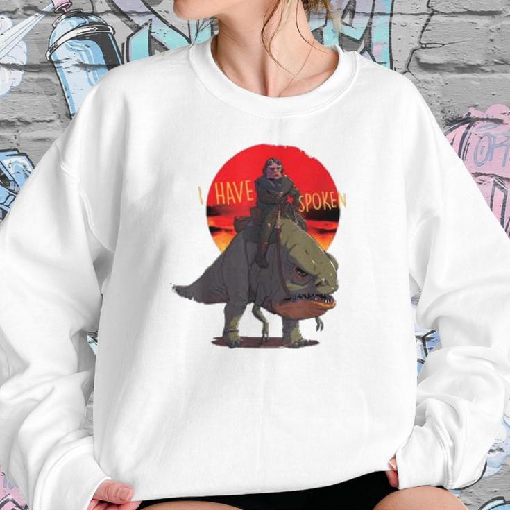 The Mandalorian Kuiil Blurrg I Have Spoken Sweatshirt Gifts for Her