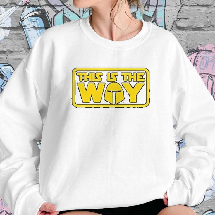 The Mandalorian This Is The Way Retro Sweatshirt Gifts for Her