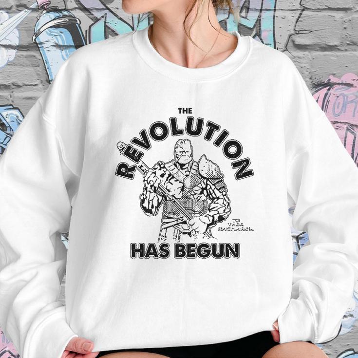 Marvel Thor Ragnarok Korg Revolution Begins Sweatshirt Gifts for Her