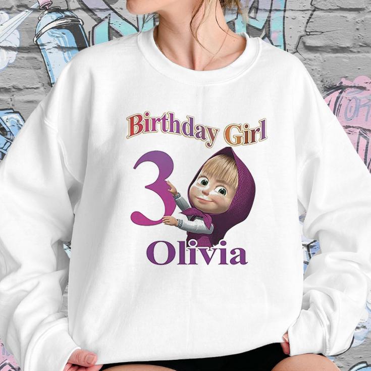 Masha And Bear Birthday Masha And Bear Family Birthday Masha Birthday Masha Party Masha And Bear Party Sweatshirt Gifts for Her